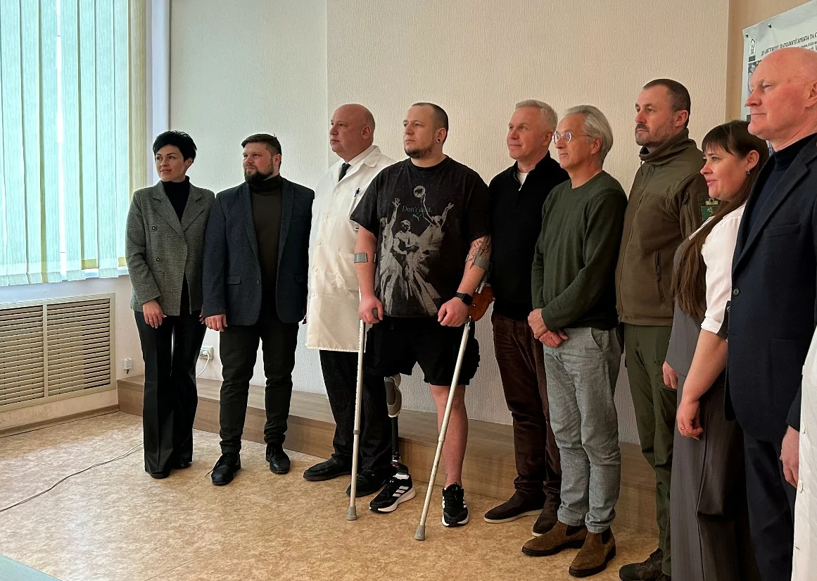 У Харкові вперше провели остеоінтеграційне протезування