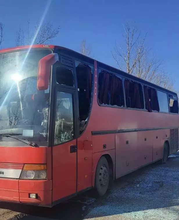 Великий Бурлук автобус дрон обстріл