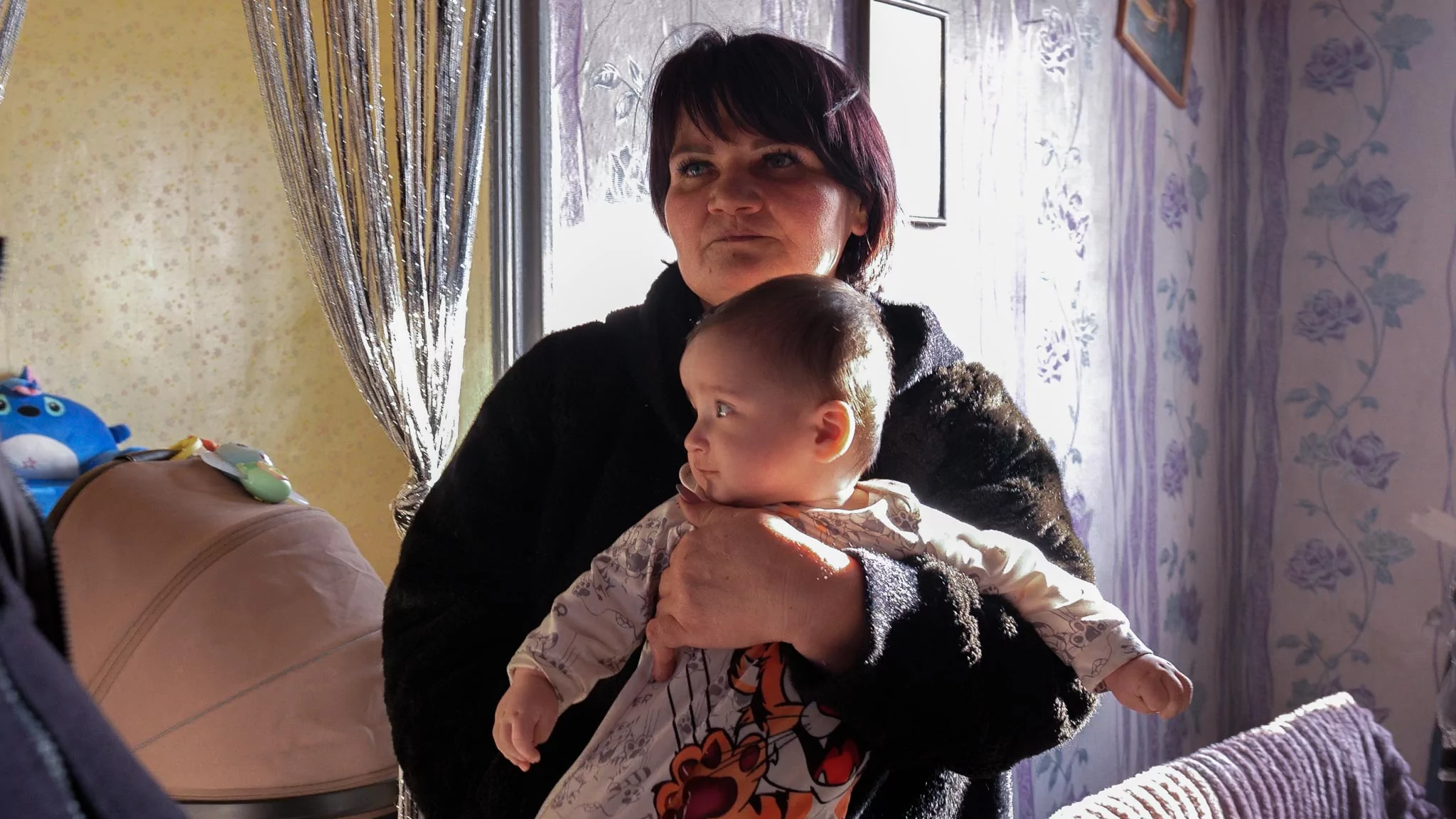 Natalia with her grandson