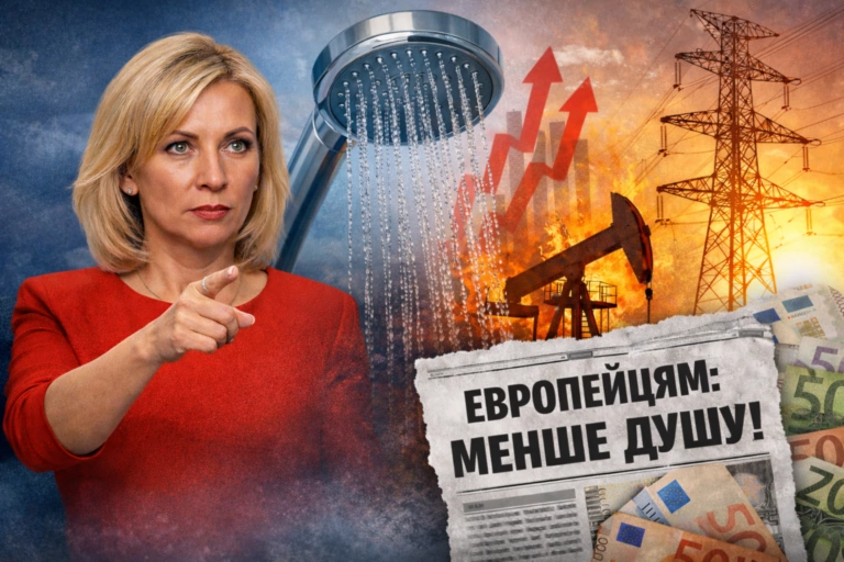 Маніпуляція. Заява очільниці МЗС РФ про те, що жителям ЄС порадили менше приймати душ через здорожчання пального