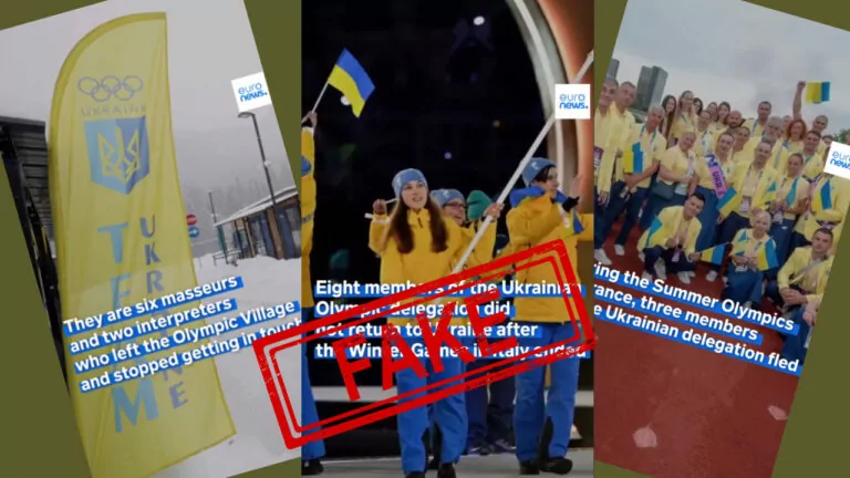 Фейк. Вісім членів української делегації не повернулись в Україну із зимових Олімпійських ігор 2026