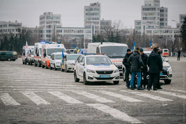 У Харкові відбувся автопробіг пам’яті загиблих поліцейських спецпідрозділу «Білі Янголи»