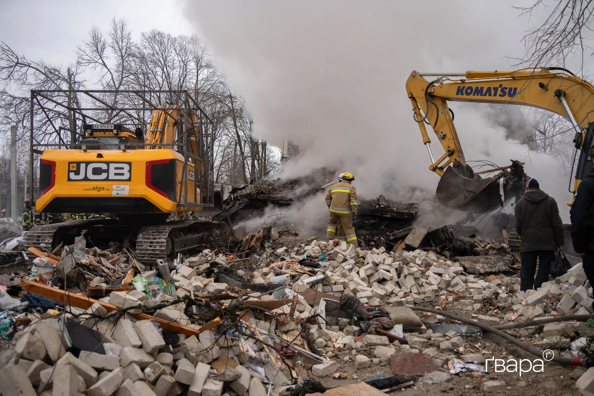 Пошуково-рятувальна операція на місці прильоту російської ракети &laquo;Іздєліє-30&raquo; 7 березня 2026 року