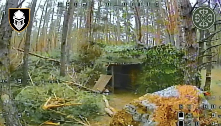 Ukrainian drone unit destroys Russian ammunition storage in Kharkiv oblast