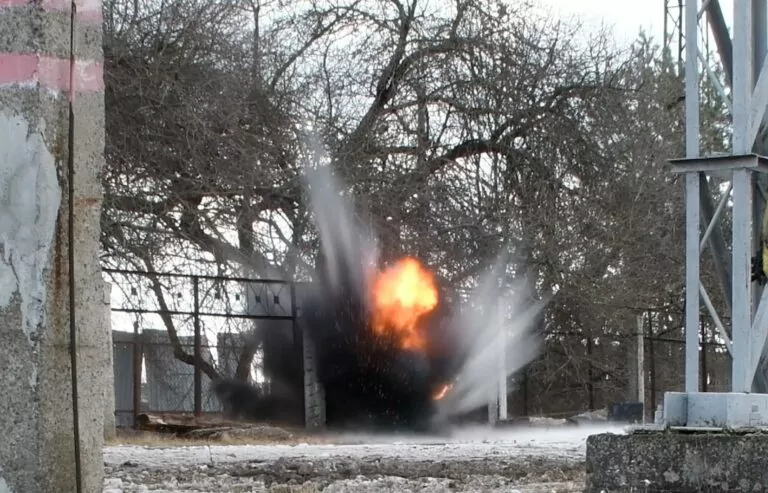 На Харківщині сапери ДСНС знищили дві протитанкові міни