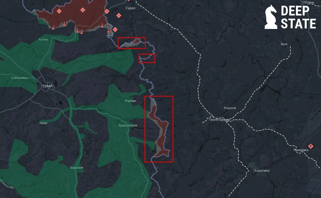 Russians are seizing border settlements in Sumy oblast