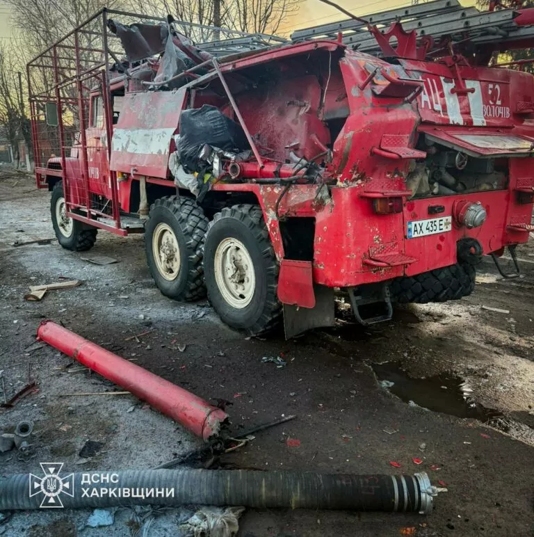 Russian troops launch 2 double-tap attacks on emergency workers in Kharkiv oblast