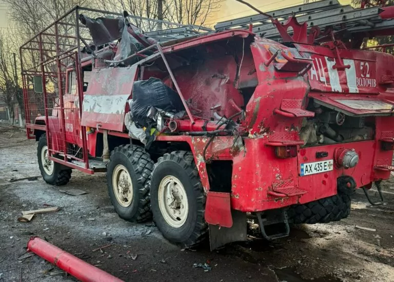 Внаслідок удару на Харківщині постраждали шестеро рятувальників