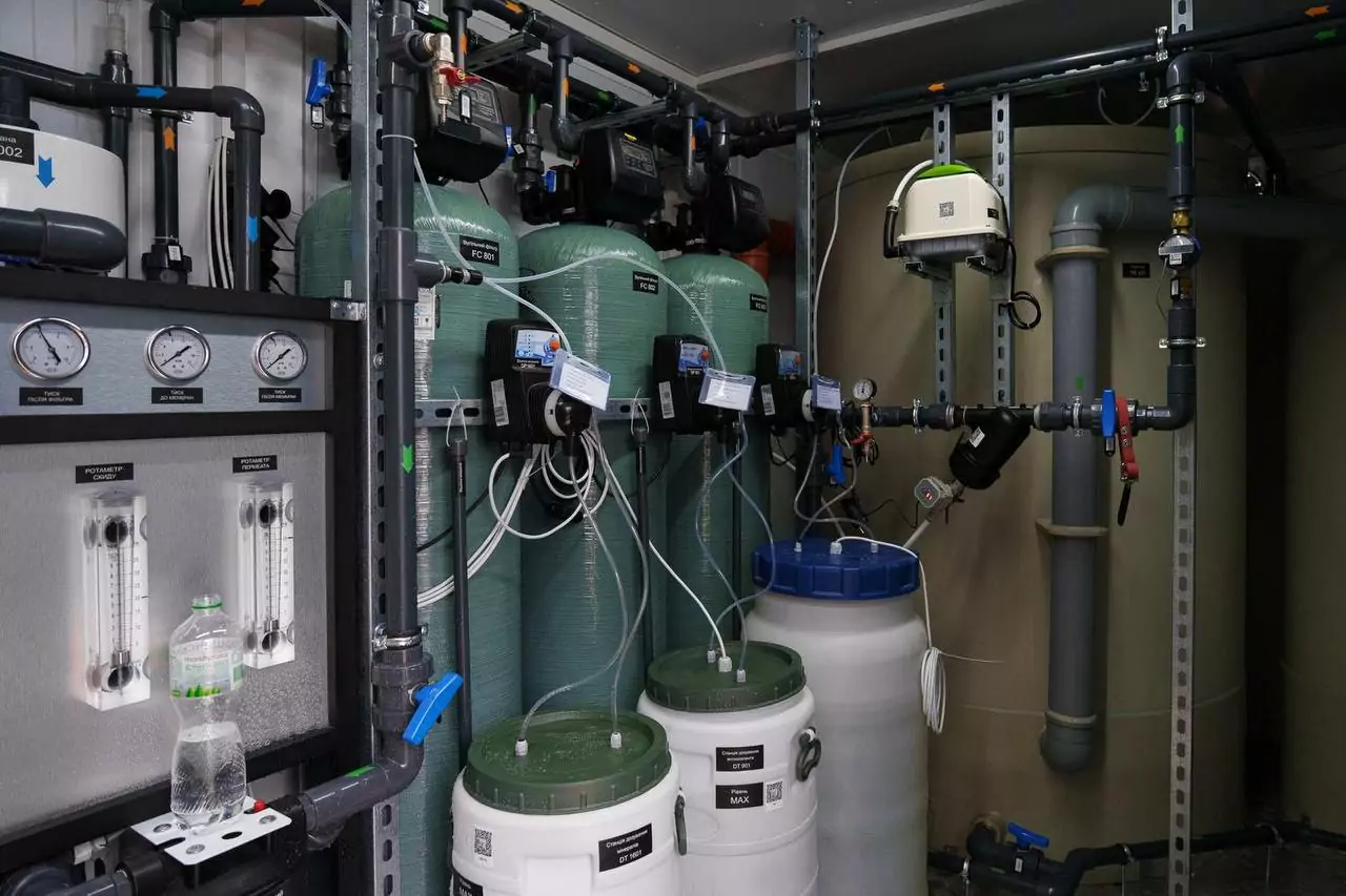 Мобільна водоочисна станція