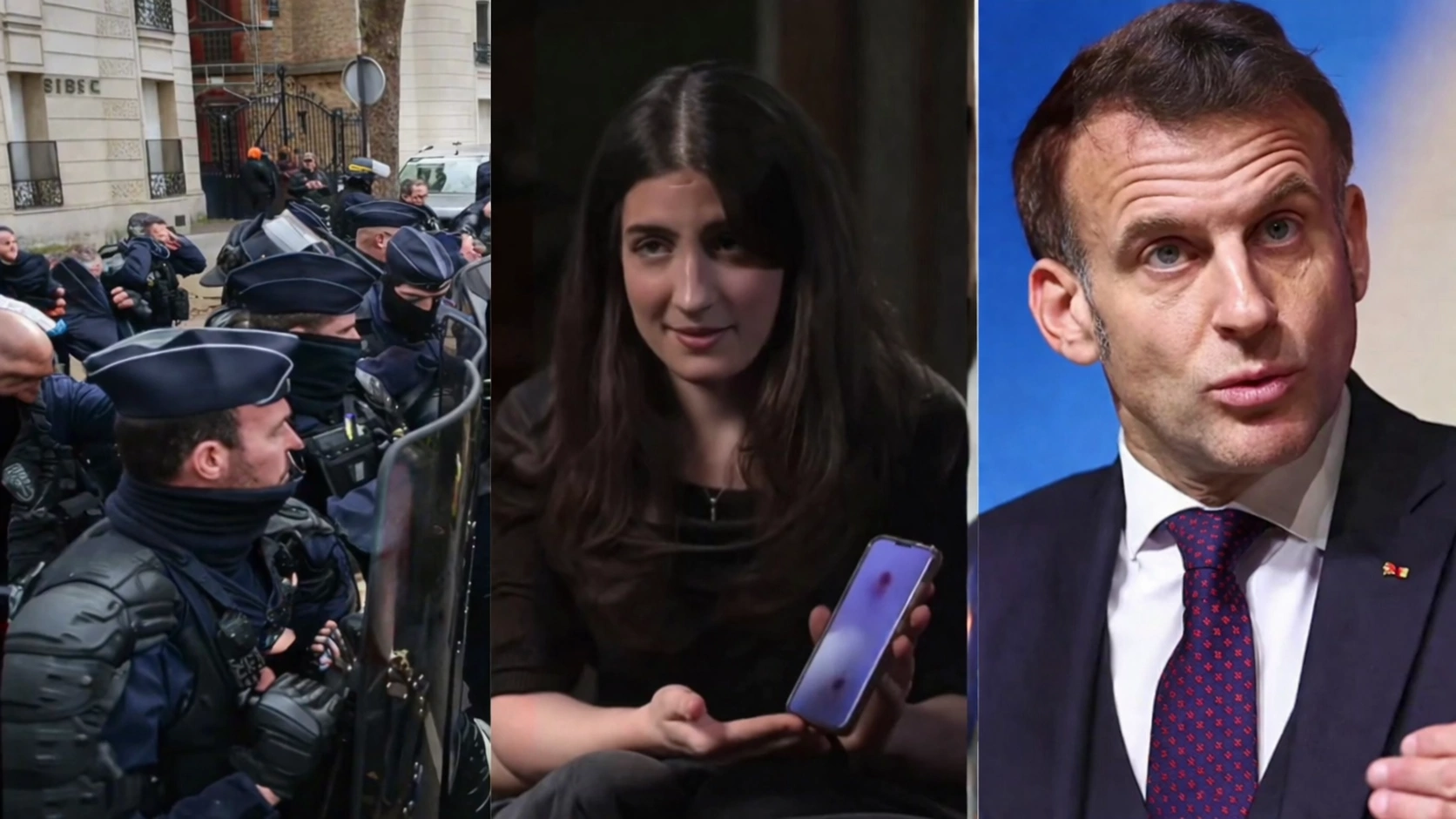 фейкове відео про антиукраїнські протести в Парижі