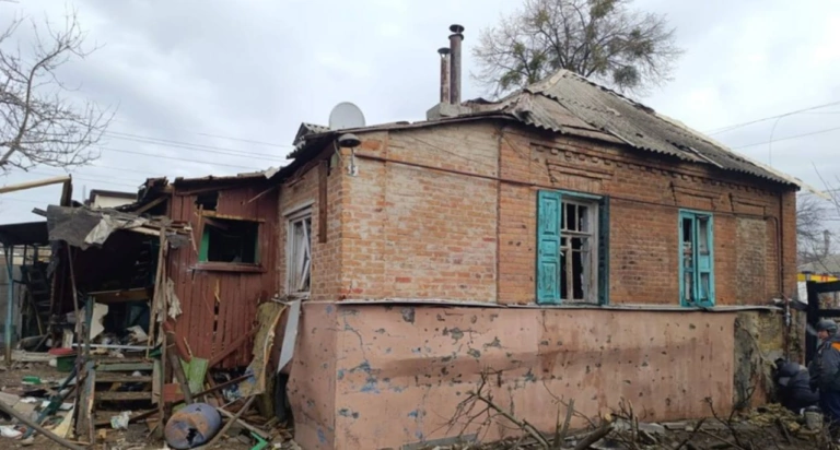 У ХОВА показали наслідки обстрілу Новобаварського району Харкова