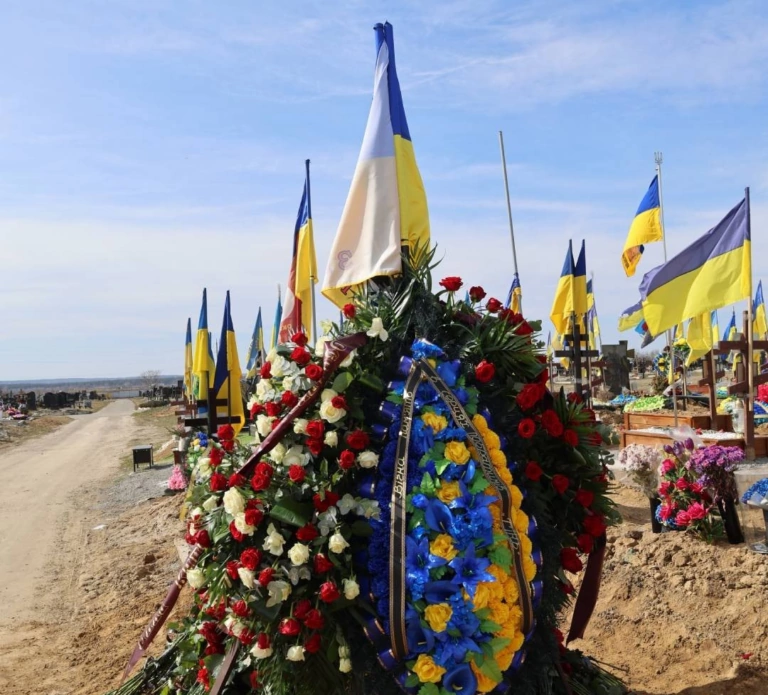 У Харкові попрощалися з поліцейським, який загинув під час бойового завдання