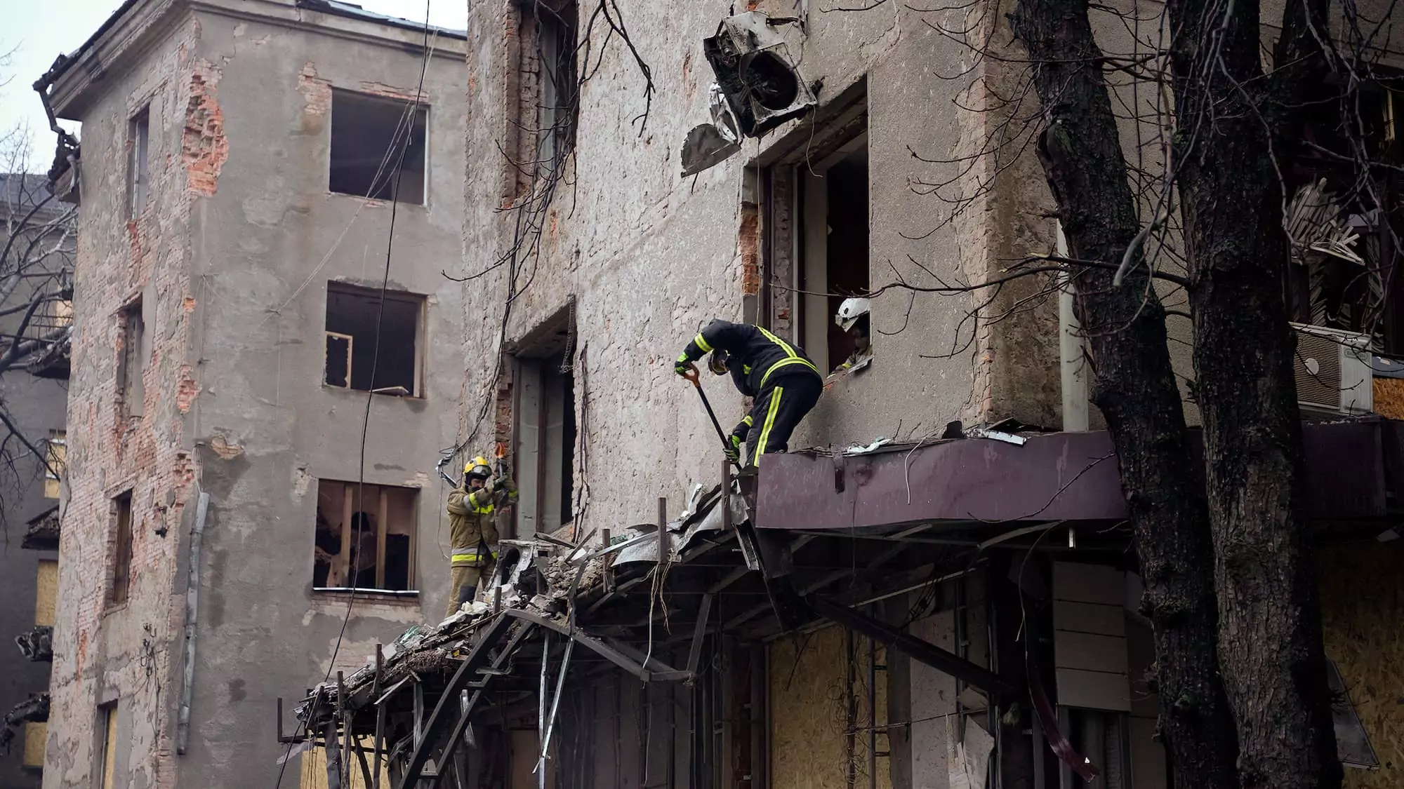 зображення до посту: How Kharkiv search and rescue dogs and their K9 handlers train for work at impact sites of Russian attacks