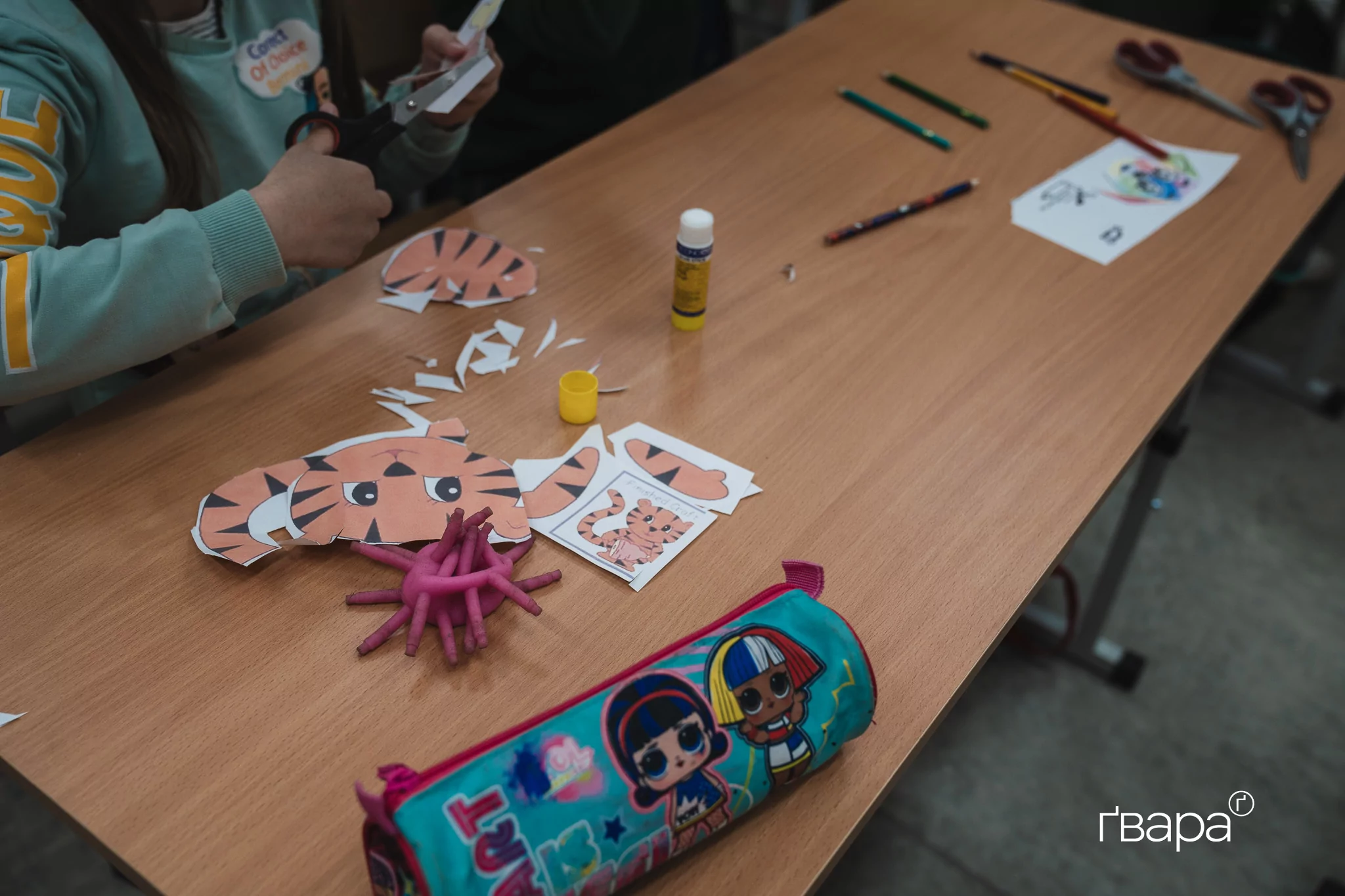 уроки в підземній школі