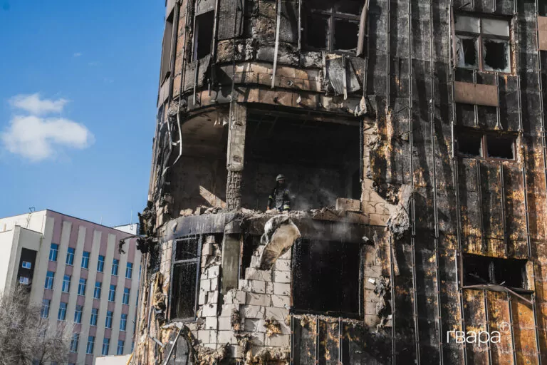 Росіяни вперше атакували Харків реактивними БпЛА «Герань-3» — фото