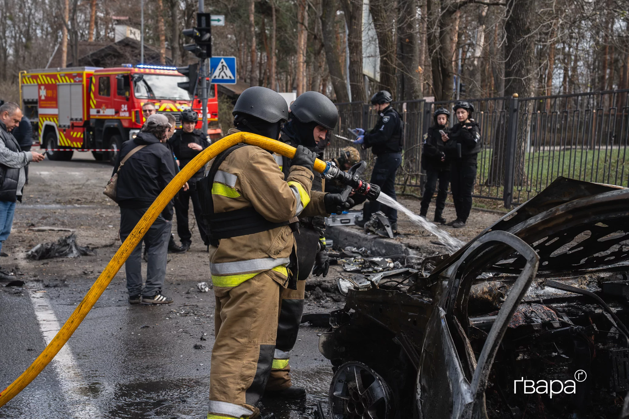 зображення до посту: Наслідки російського удару по Шевченківському району Харкова &mdash; фото
