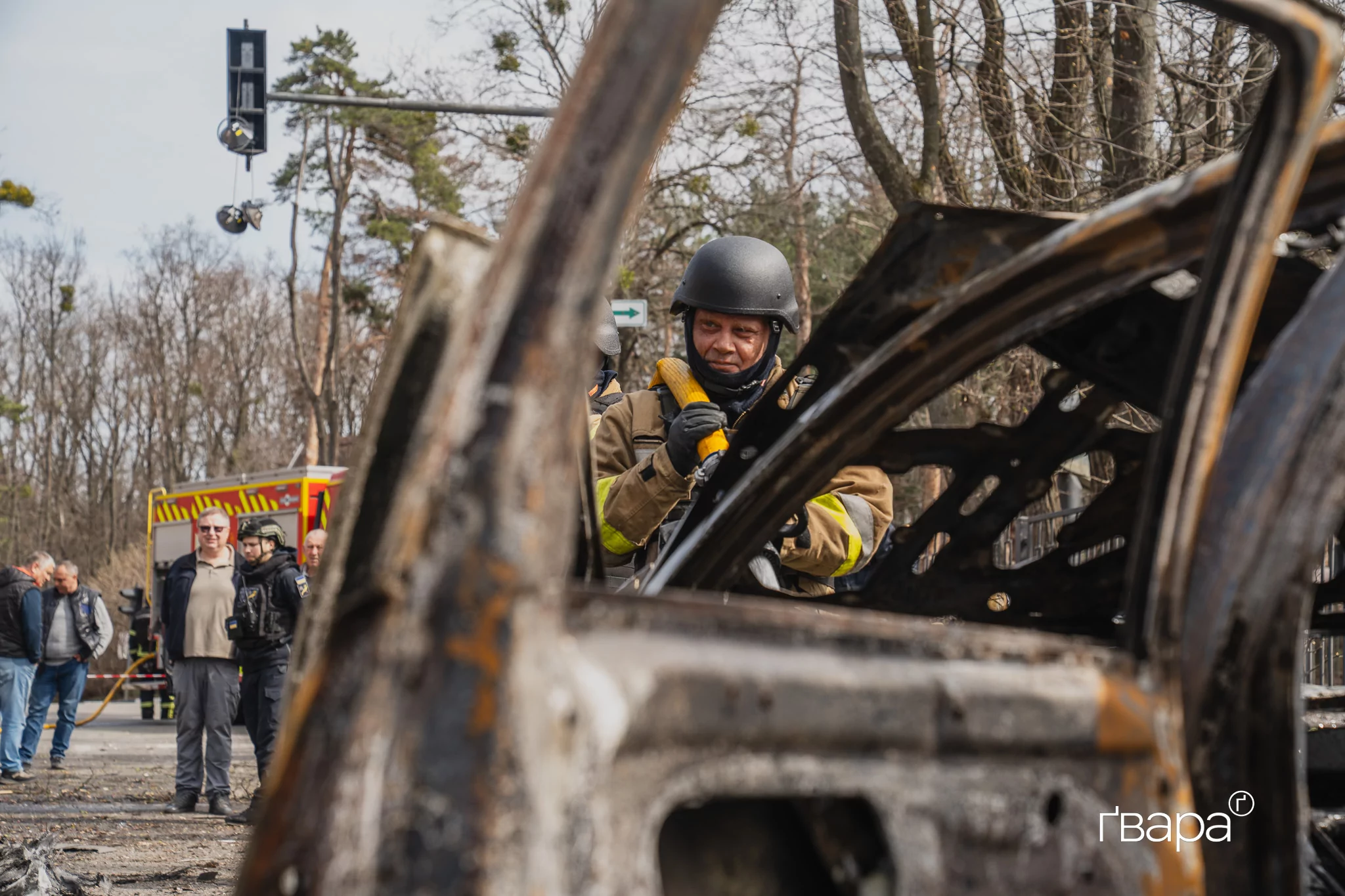 зображення до посту: Наслідки російського удару по Шевченківському району Харкова &mdash; фото