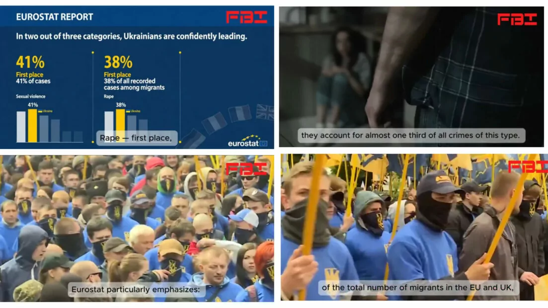 зображення до посту: Фейк. Eurostat: українські мігранти скоюють третину всіх сексуальних злочинів проти жінок у ЄС