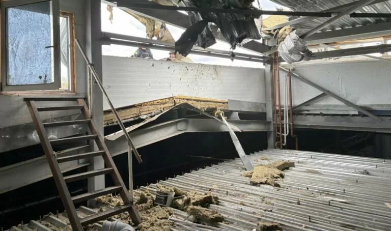 У м’ясокомбінат на Харківщині влучив БпЛА: троє постраждалих