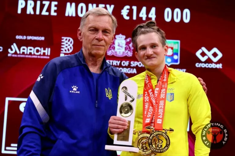 Kharkiv athlete became absolute champion of Europe-2026 in weightlifting