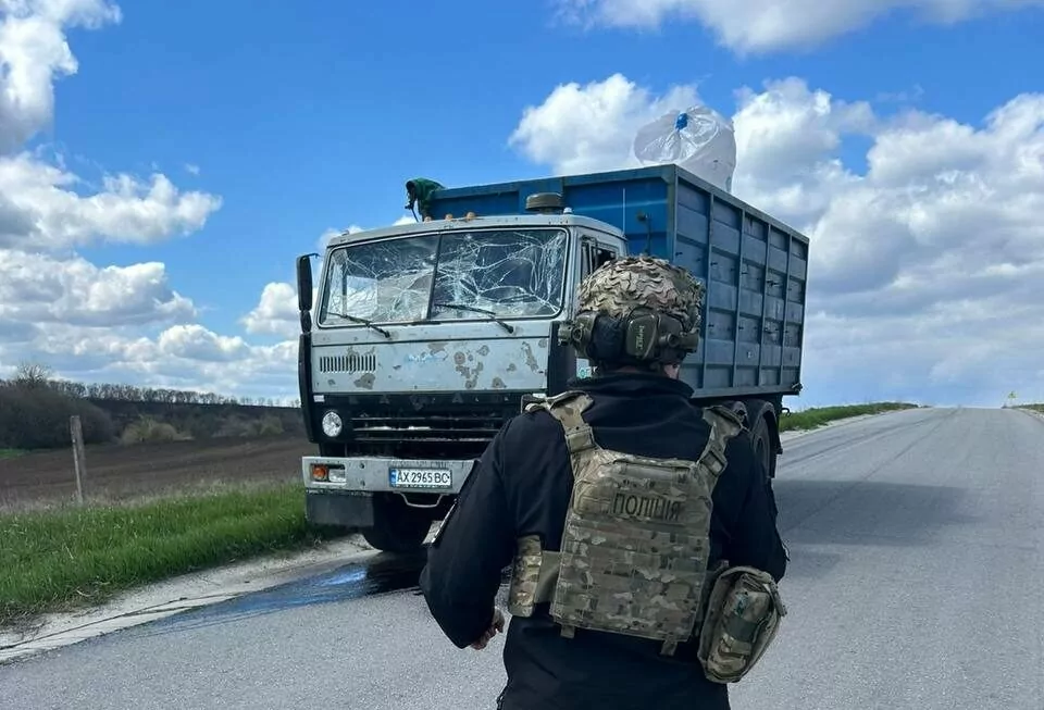 обстріл камаз золочівська громада авто молнія