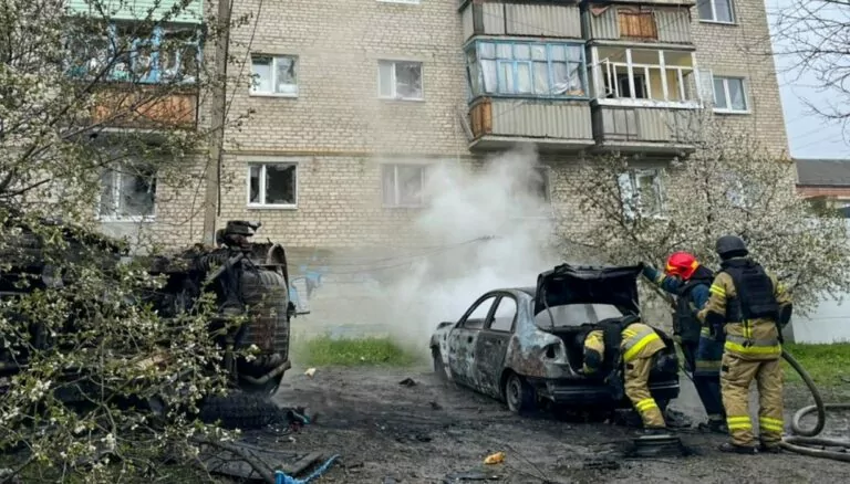 У ДСНС показали наслідки обстрілу Балаклії