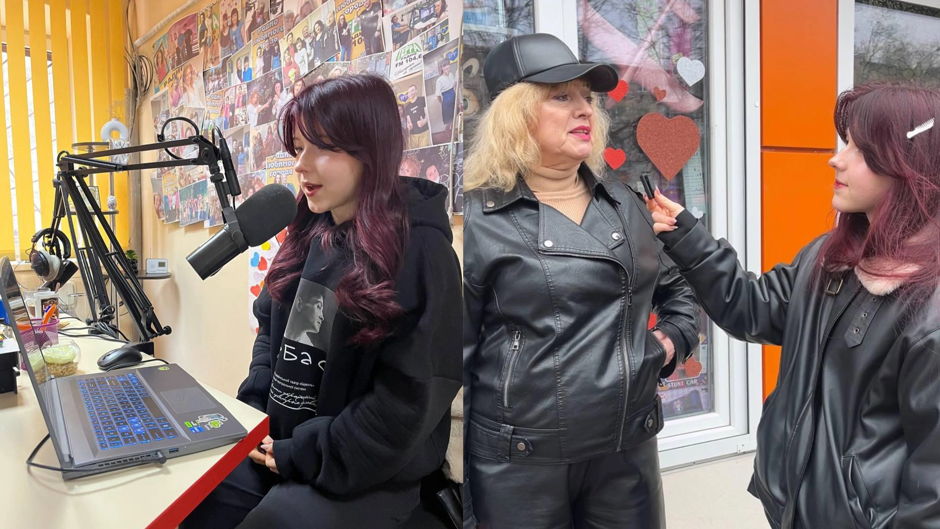 Учасниця POWER4Girls Богдана Скрипник проходить стажування на радіо Терра