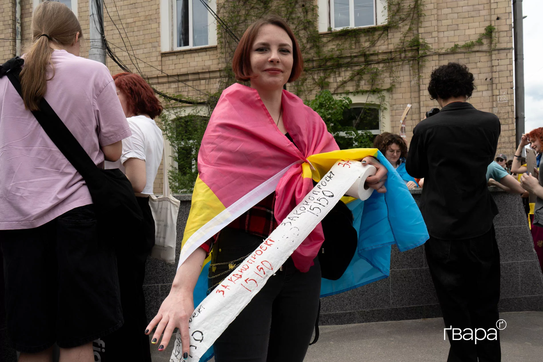 зображення до посту: &laquo;Земля &mdash; не для дерибану&raquo;: у Харкові пройшов другий протест проти ухвалення нового Цивільного кодексу