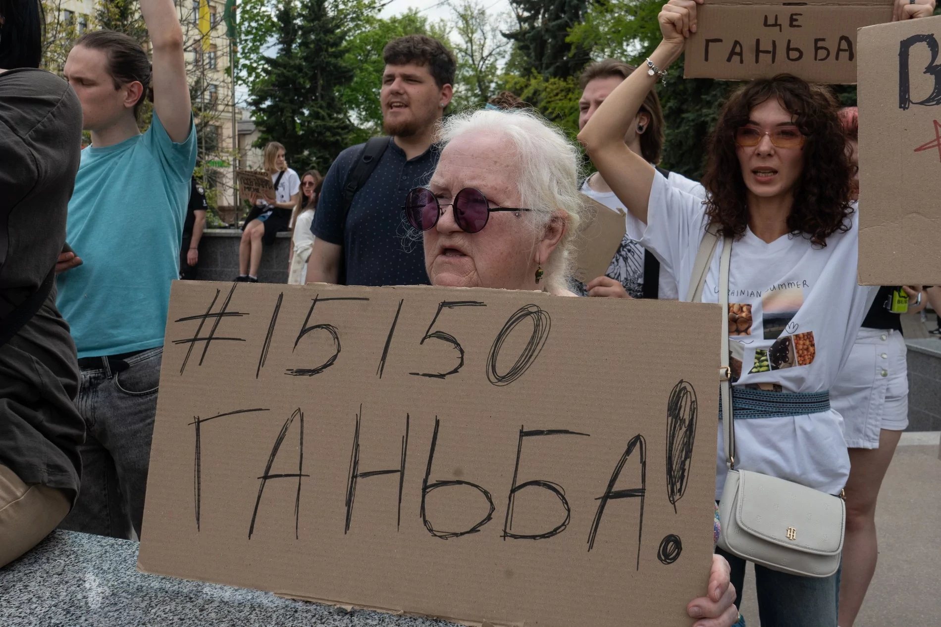 Inessa, she joined the protest on May 10