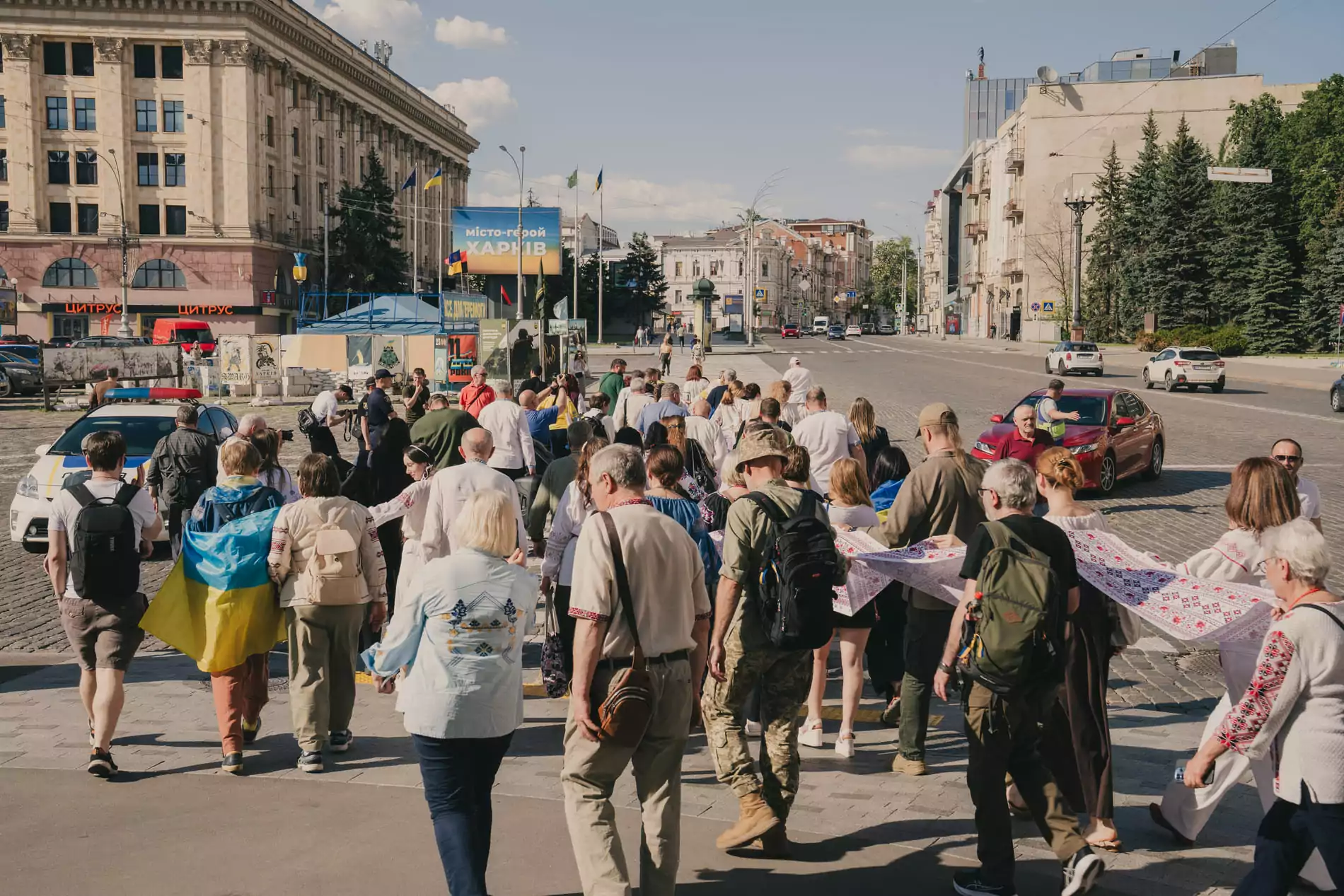 Vyshyvanka Day in Kharkiv / Photo: Gwara Media, Anastasia Shevyakova