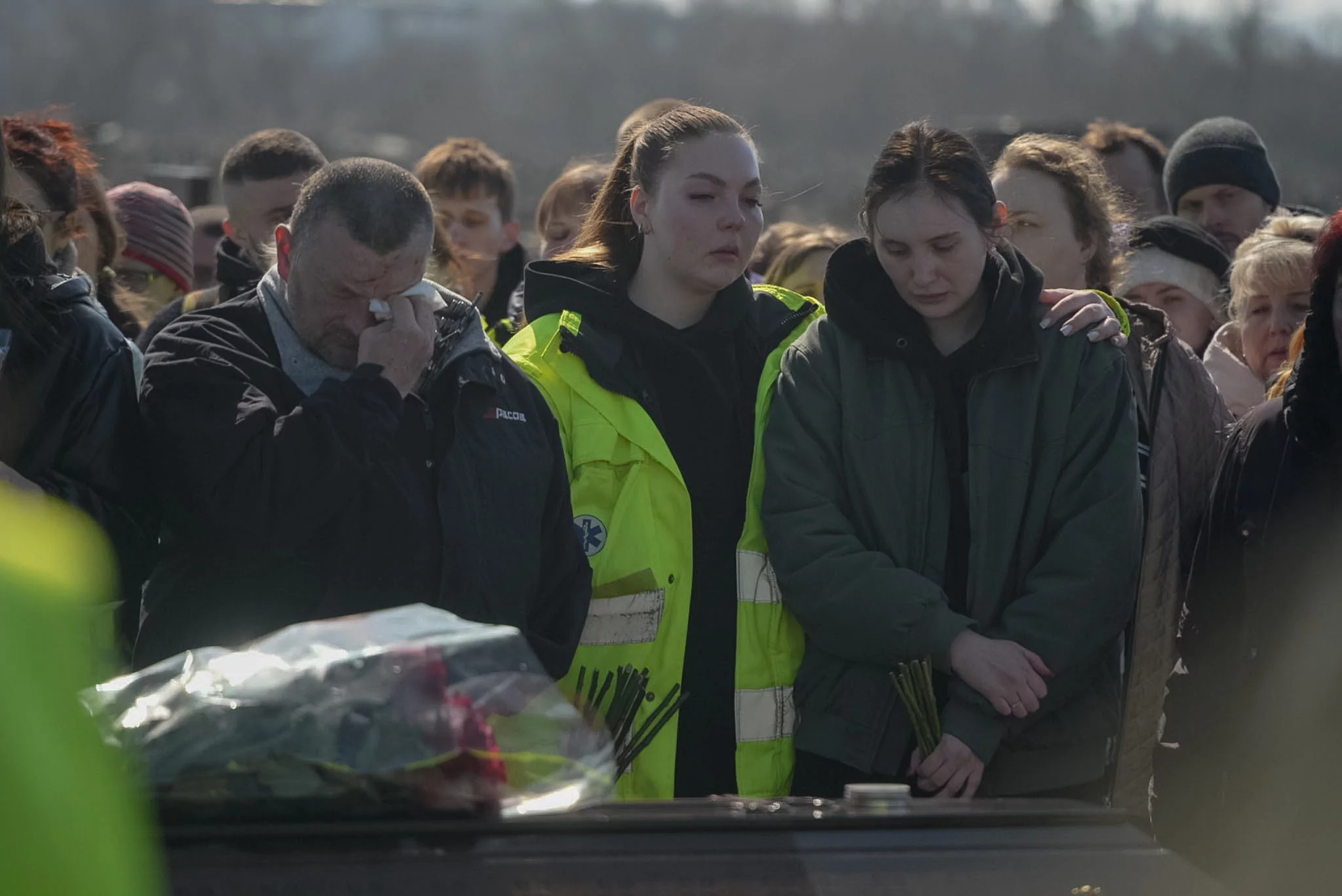 зображення до посту: &lsquo;Why did Dmytro have to die for something to start changing?&rsquo; &mdash; Kharkiv ambulance crews seek better protection from Russian FPVs