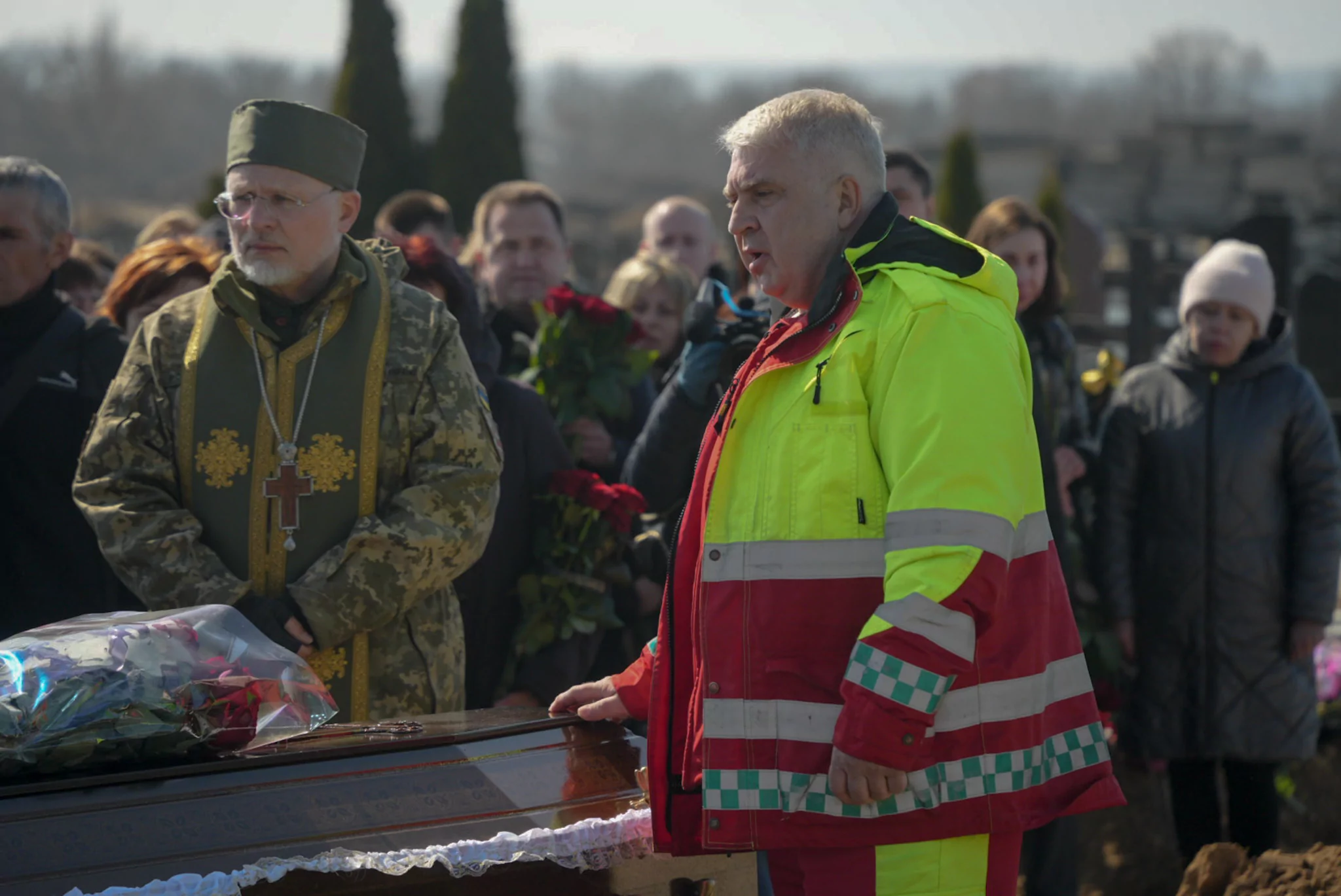 зображення до посту: &lsquo;Why did Dmytro have to die for something to start changing?&rsquo; &mdash; Kharkiv ambulance crews seek better protection from Russian FPVs