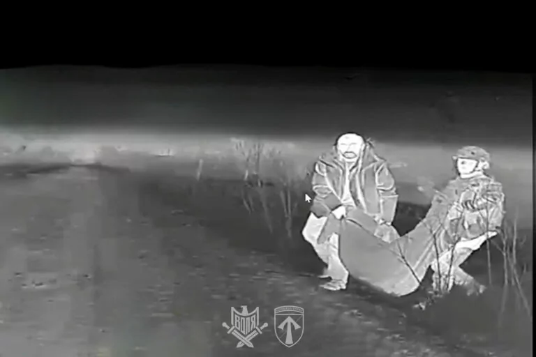 Ukrainian military evacuates mother and son via ground drone on Vovchansk axis