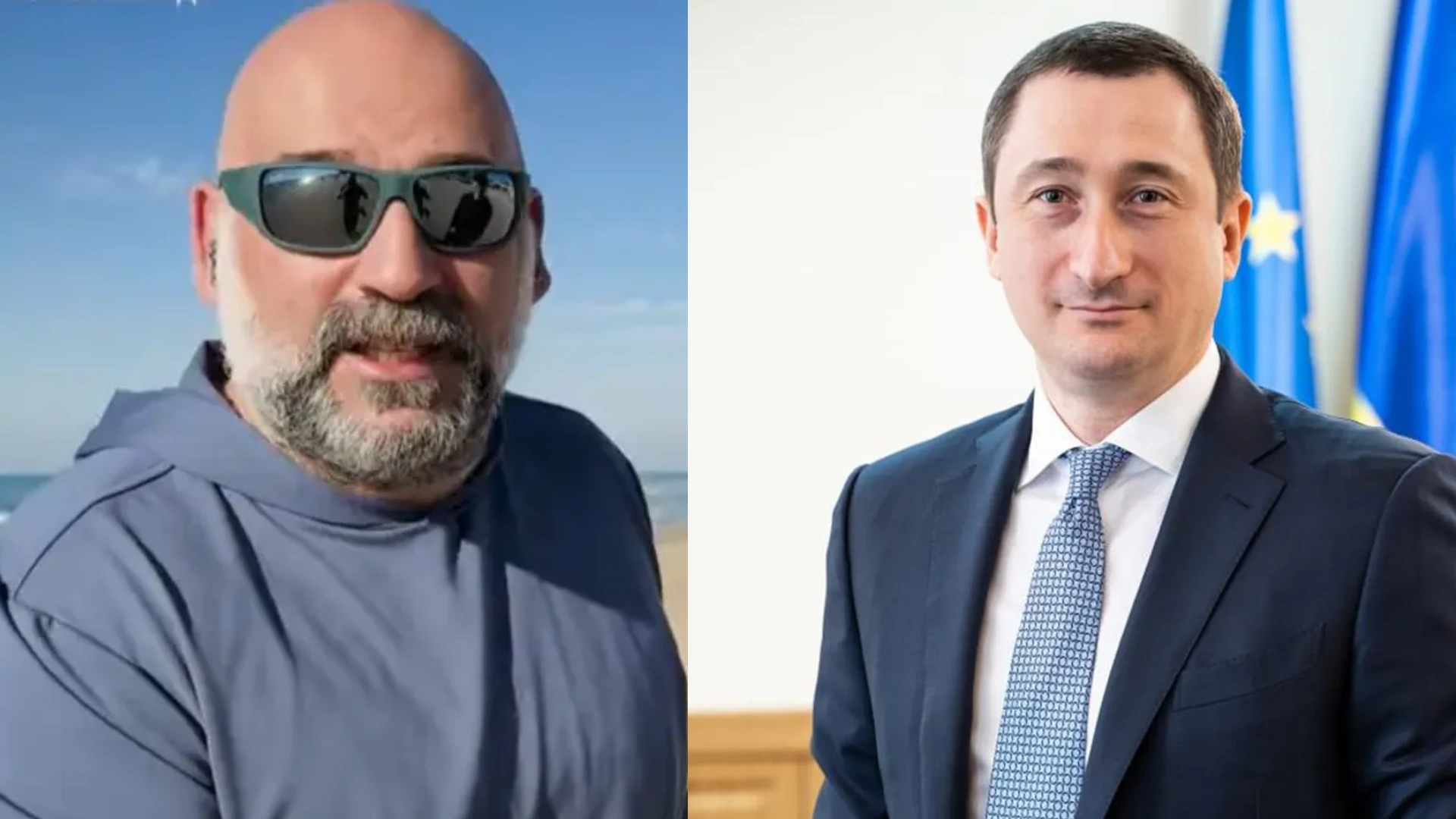 Timur Mindich and Oleksii Chernyshov