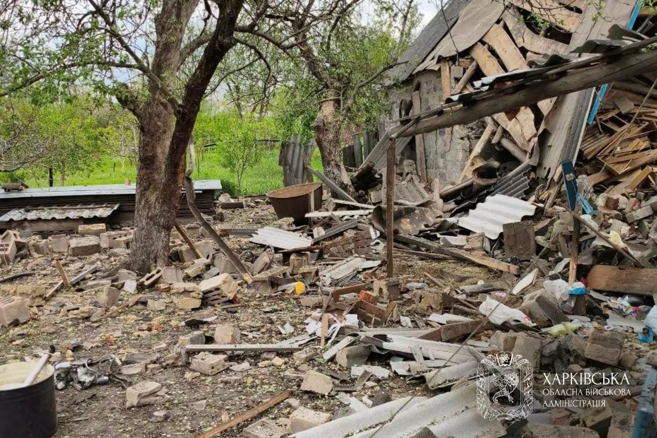 Russian attack on Zolochiv