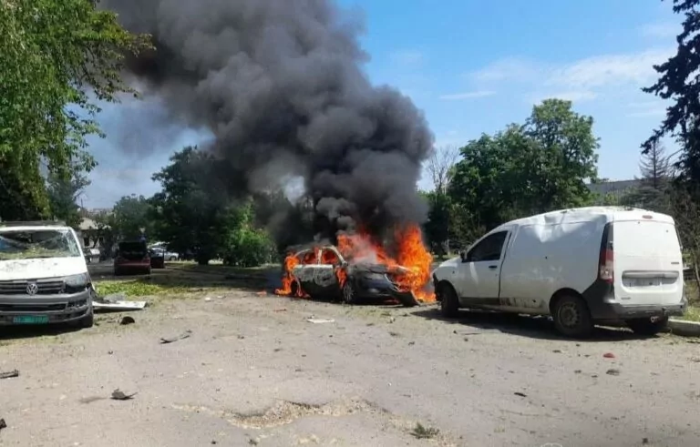 У Балаклії дев’ятеро постраждалих внаслідок масованого російського обстрілу