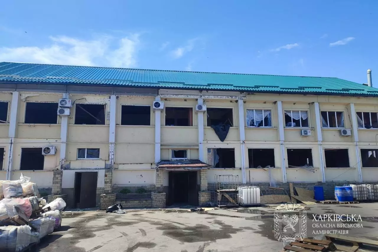 Через удар по Дергачах 25 травня двоє чоловіків загинули, ще 19 людей — постраждали / Фото: Олег Синєгубов