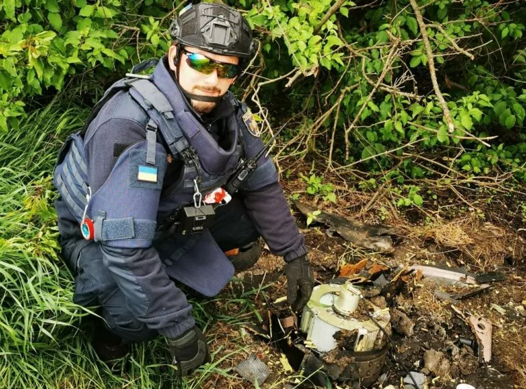 На Золочівщині сапери знищили нездетоновану частину «Герань-2»