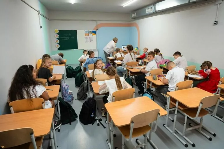 У Савинцях на Харківщині відкрили підземну школу