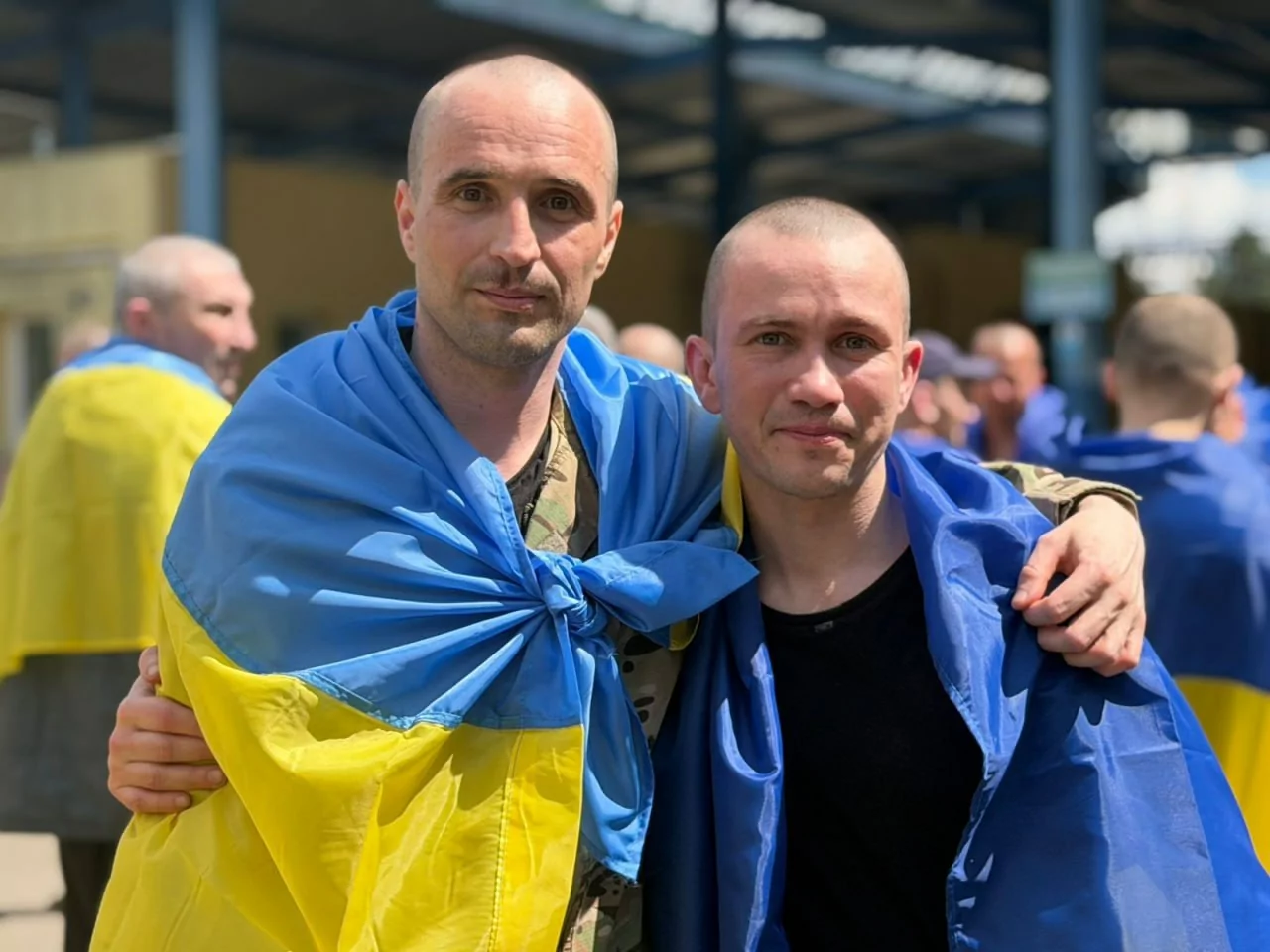 Ukrainian prisoners of war released on Jun. 5