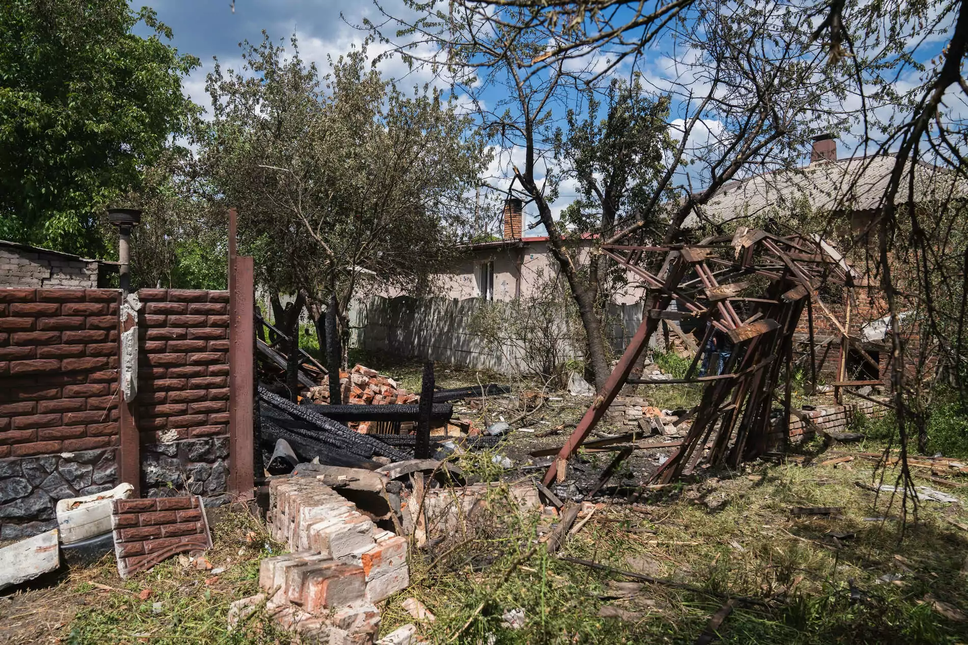 The consequences of the Russian attack on Kharkiv on Jun. 3