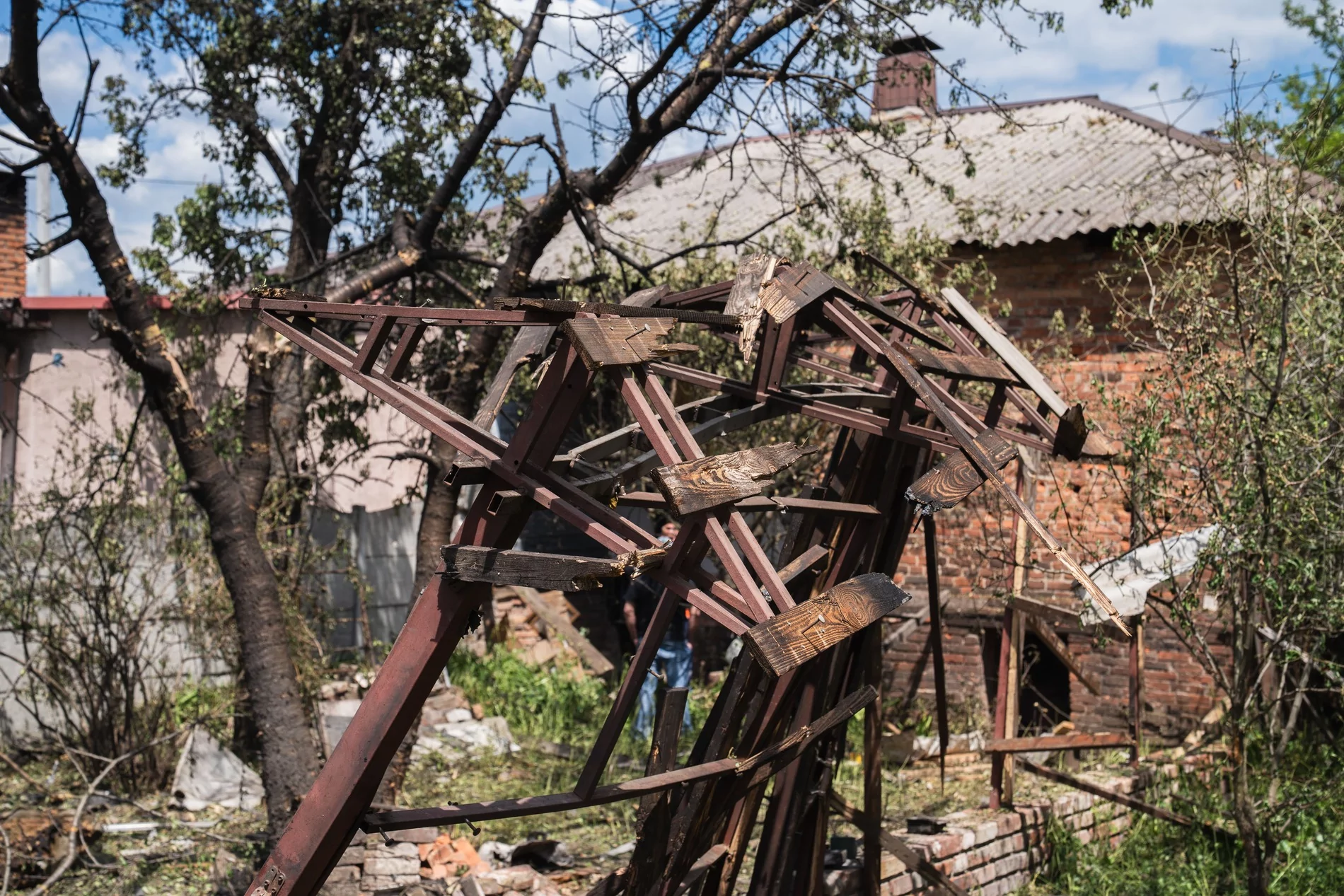 The consequences of the Russian attack on Kharkiv on Jun. 3