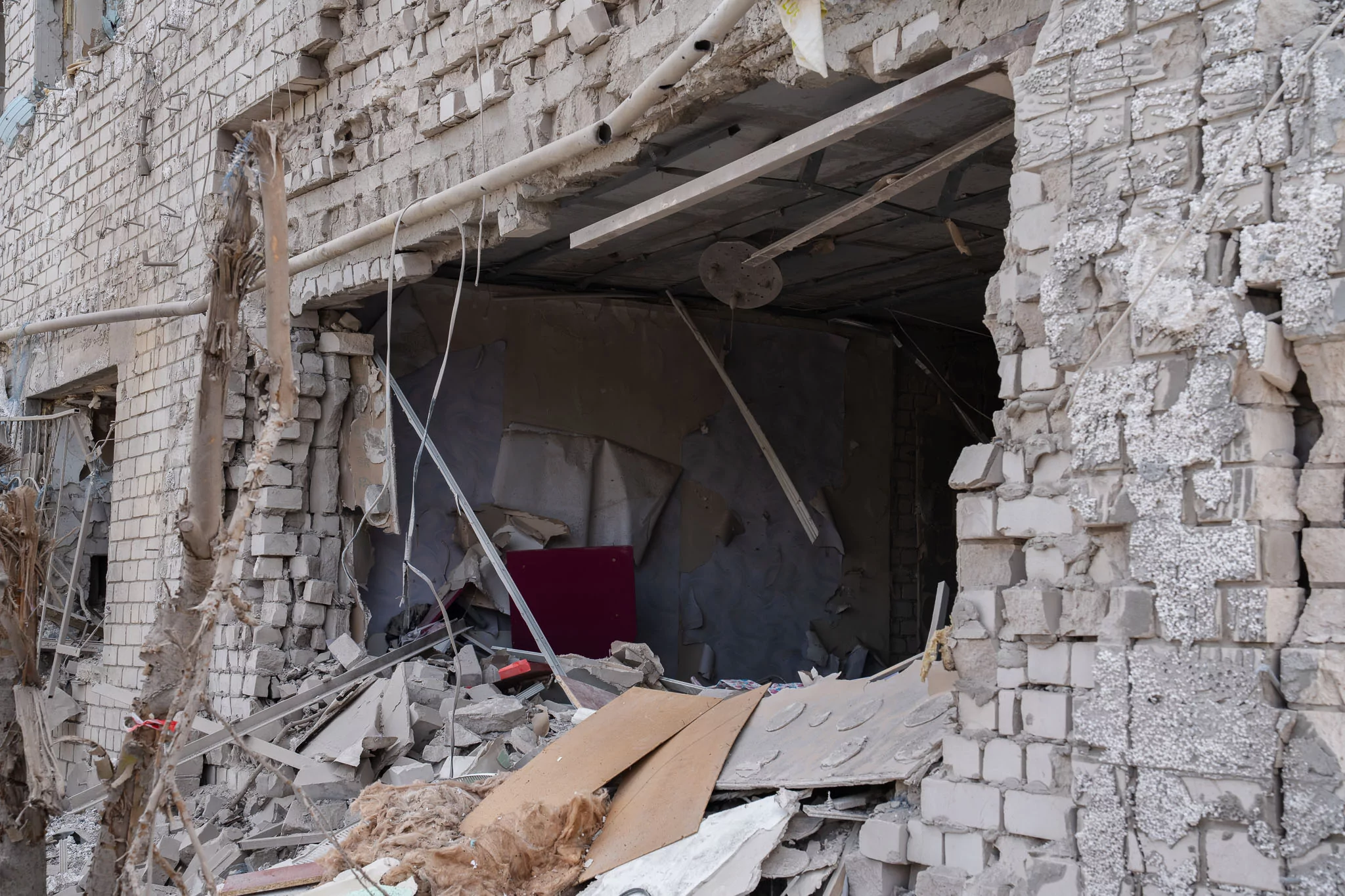 The consequences of the Russian attack on Chuhuiv in Kharkiv oblast on Jun. 9 / Photo: Gwara Media, Mia Klushnikova