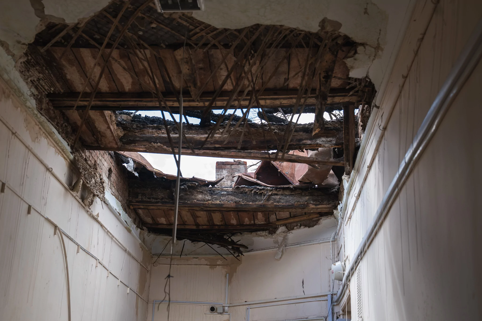 The consequences of the Russian attack on Kharkiv Art Museum