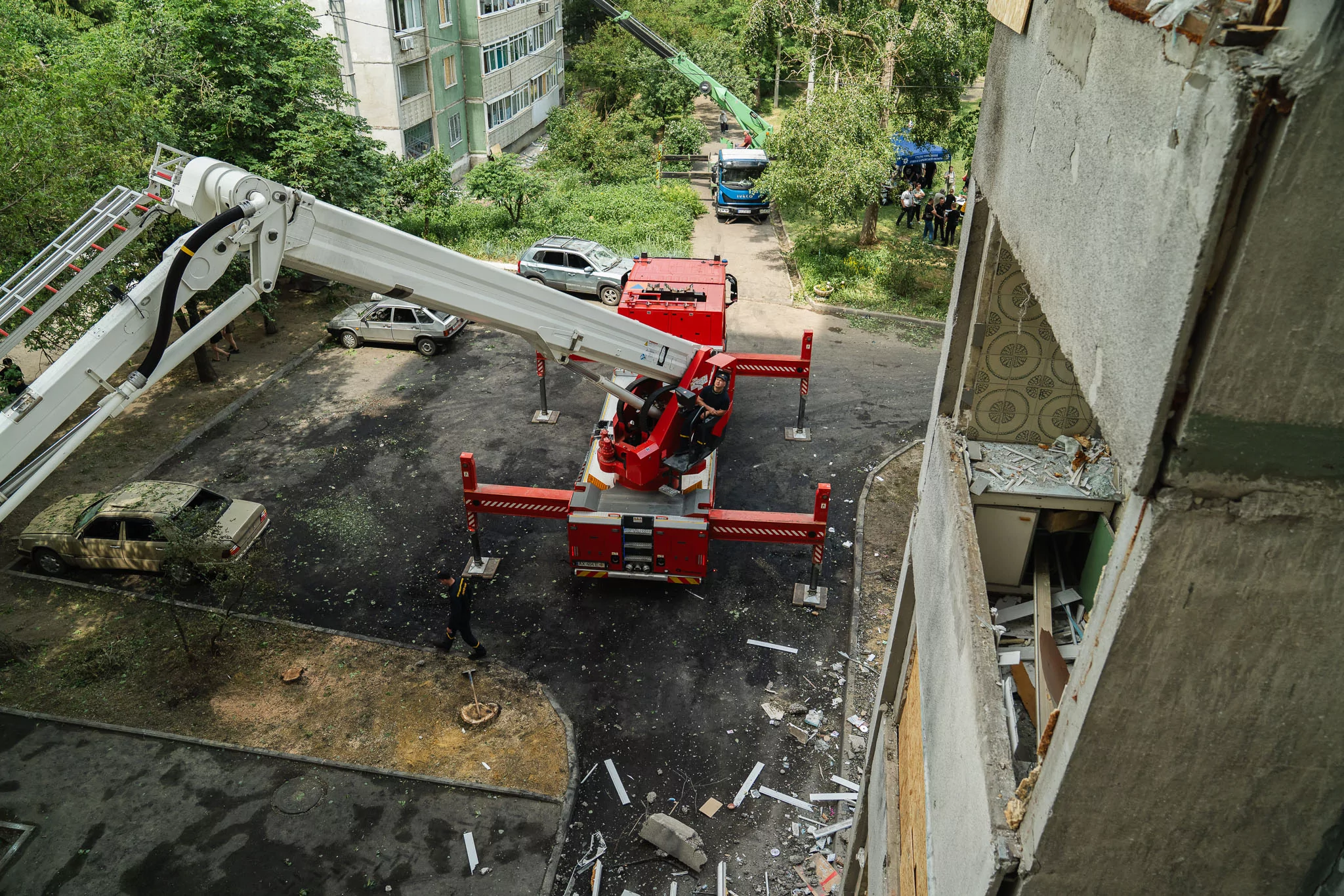rescue equipment in Kharkiv