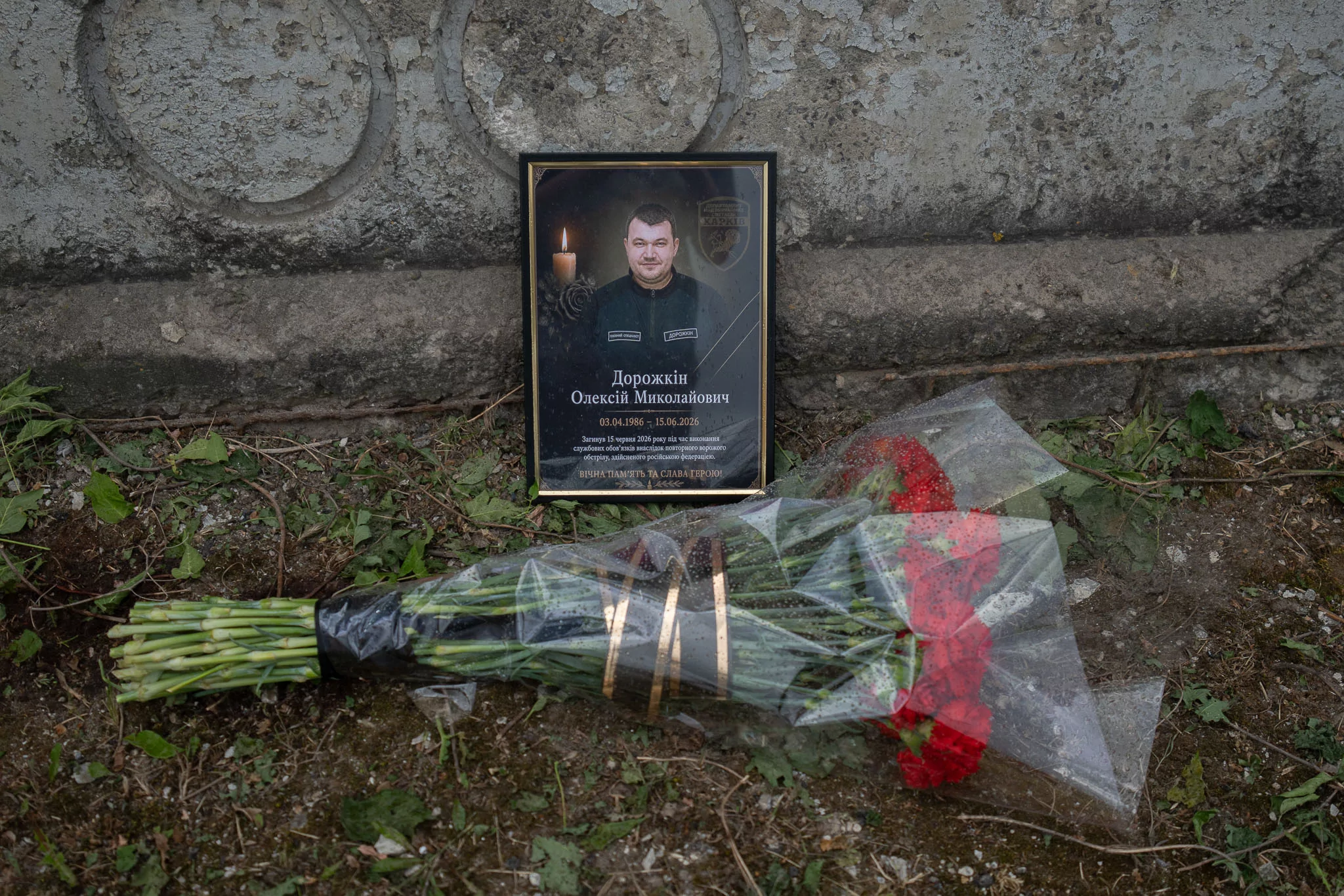 Place where Russian missile killed rescuers