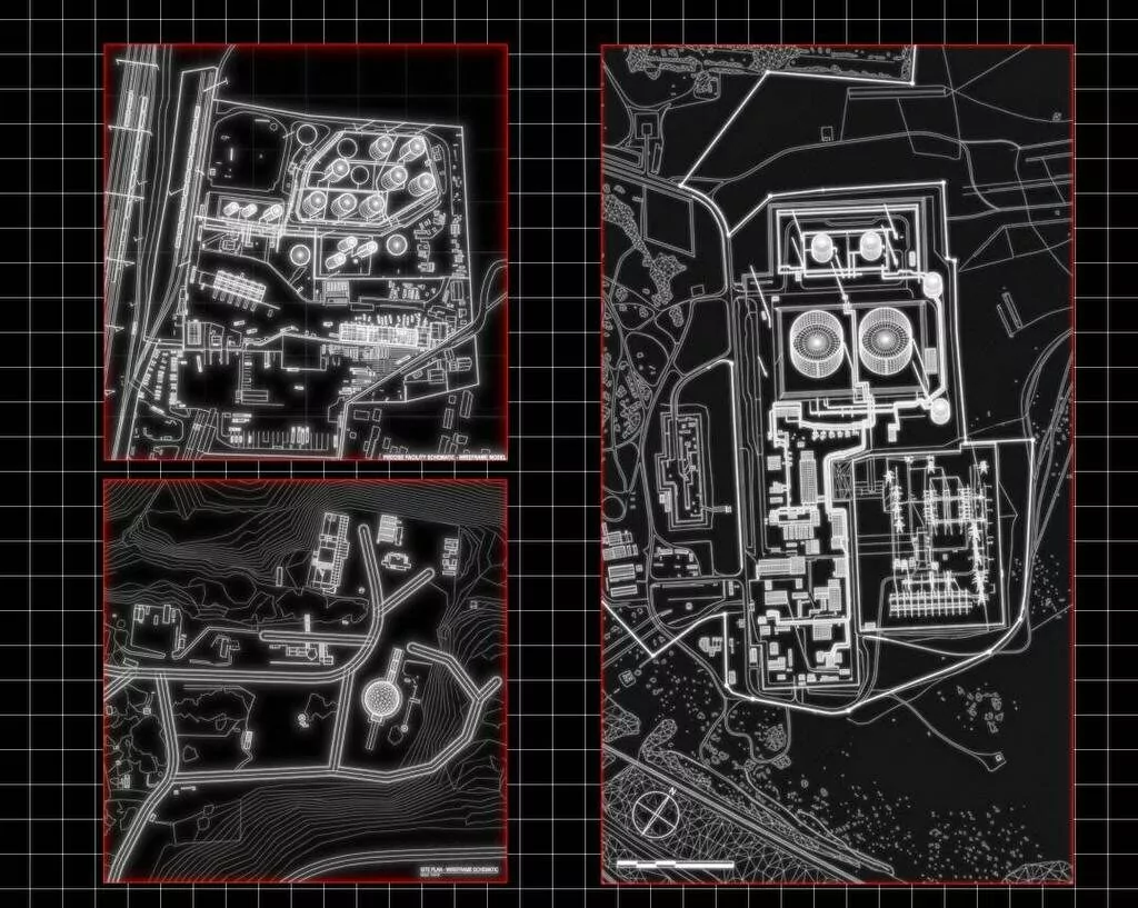 Altan oil base schematics / Photo: Special operation forces