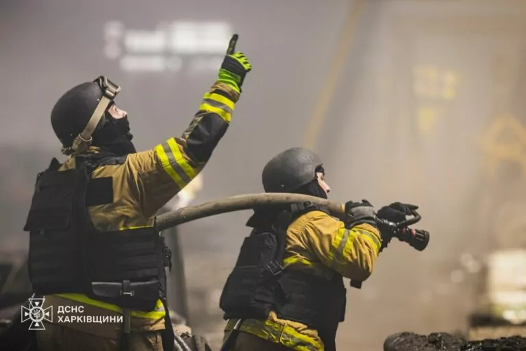 Russian kamikaze drones attack 2 districts of Kharkiv, injure 4 people