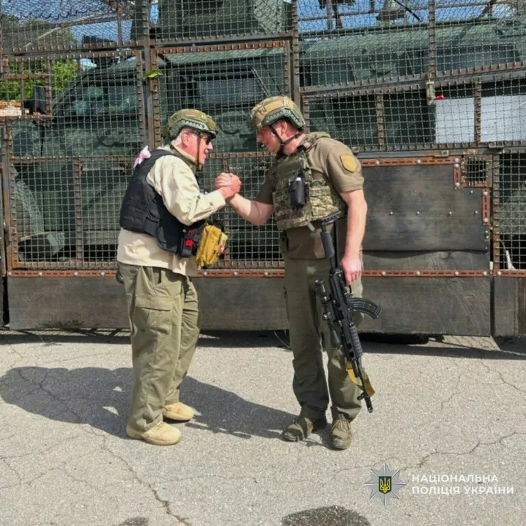US philanthropist Howard Buffett joins evacuation mission from Kupiansk district