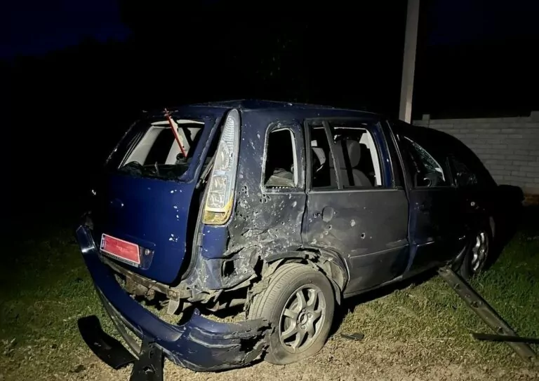 Російський дрон атакував мотоцикліста у Дергачівській громаді